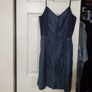 Maurices spaghetti strap denim dress